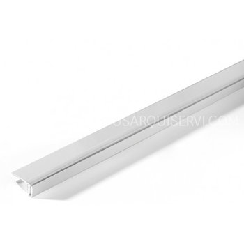 Material para Instalación y Complementos PVC Perfil de acabado de extremidad - Metal Aluminium